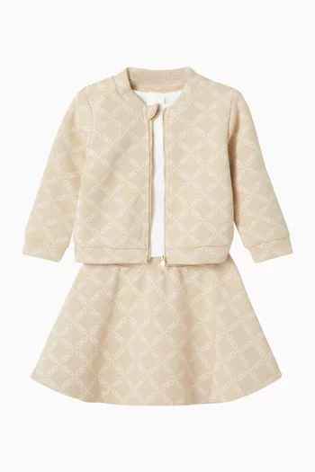 طقم بشعار الماركة، 3 قطع