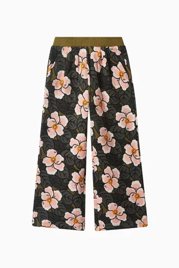 Floral Print Pants
