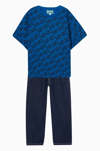 Logo T-shirt in Cotton