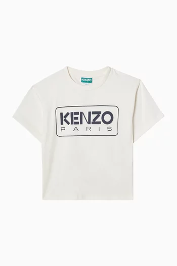 Logo-print T-shirt in Cotton Jersey