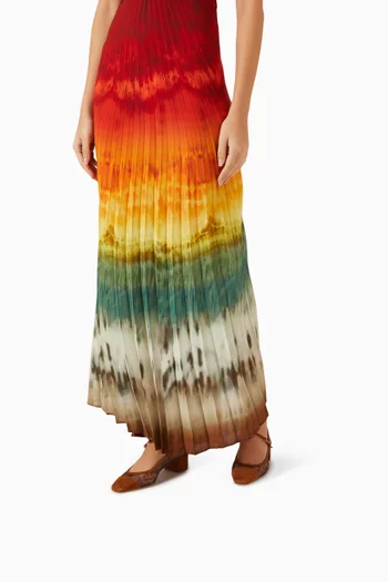 حذاء كلاسيك مايور بكعب 35 مم قماش شبكي وشمواه