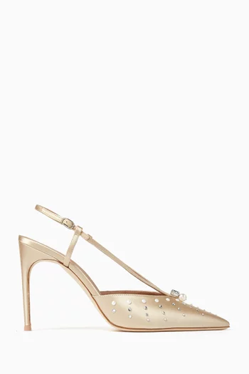Moore 90 Pumps in Satin