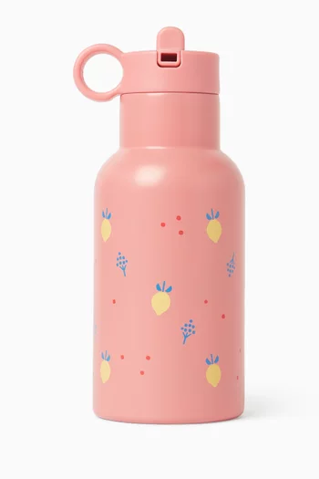Summer Fruit Print Insulated Water Bottle