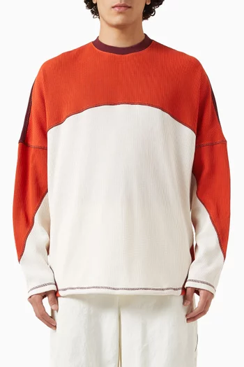 تي شيرت رياضي لا سينيجا مزيج قطن