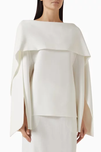 بلوزة لولو بدرابيه