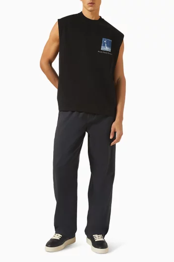 تي شيرت سيليبريشن بلا أكمام قطن