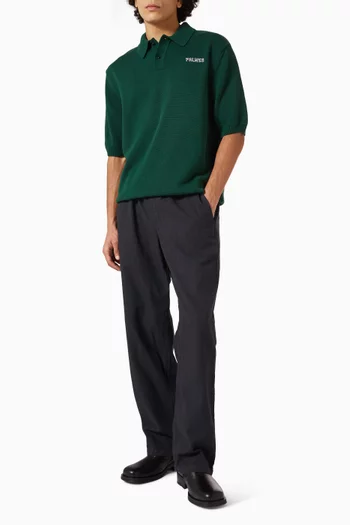 تي شيرت بولو قطن منسوج