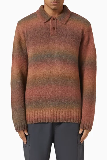 سترة بولو نسيج ألباكا