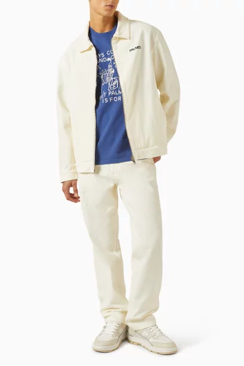 بنطال كورس قطن تويل