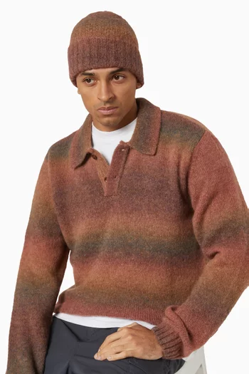 قبعة بيني نسيج ألباكا