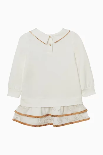 Collared Dress in Cotton