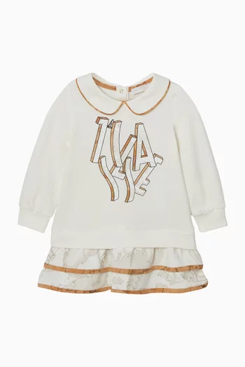 Collared Dress in Cotton