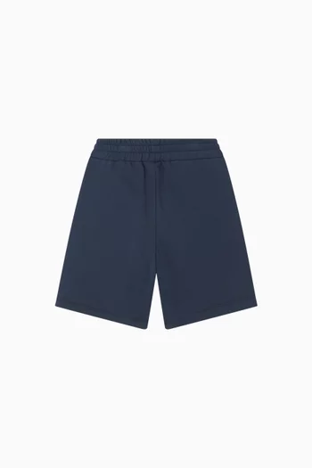 Logo Sweatshorts in Cotton-fleece