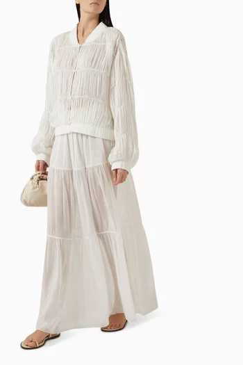 Cameron Jacket in Cotton-silk