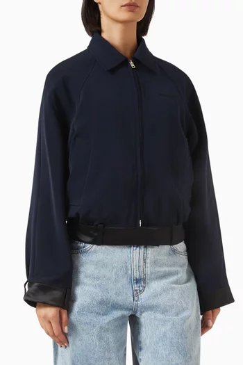 Cropped Waist Jacket
