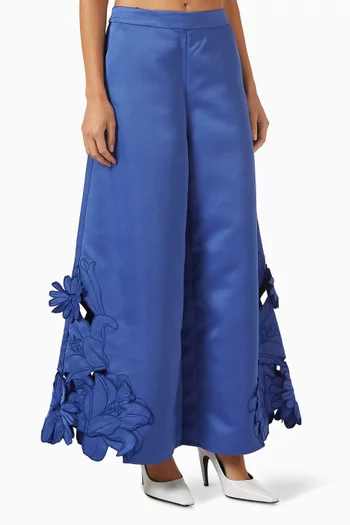 بنطال ثيودورا برقع بارزة