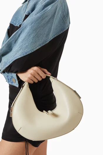 حقيبة كتف هوبو توني صغيرة جلد