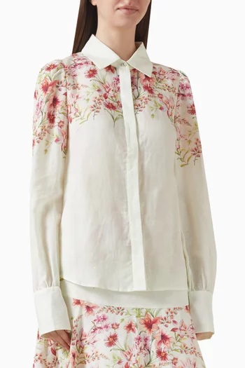 Mathilde Shirt in Tencel & Linen