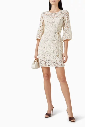 Daphne Mini Dress in Lace