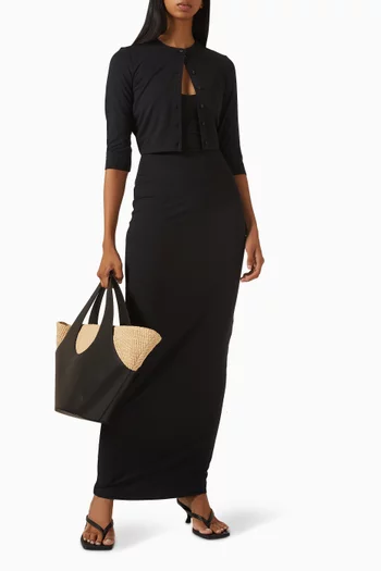 Smooth Lounge Scoop Neck Maxi Dress