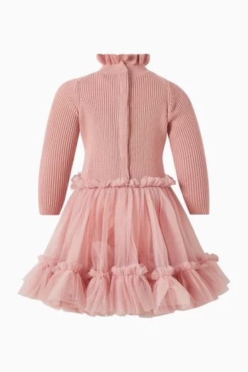 Bliss Baby Knitted & Tulle Dress