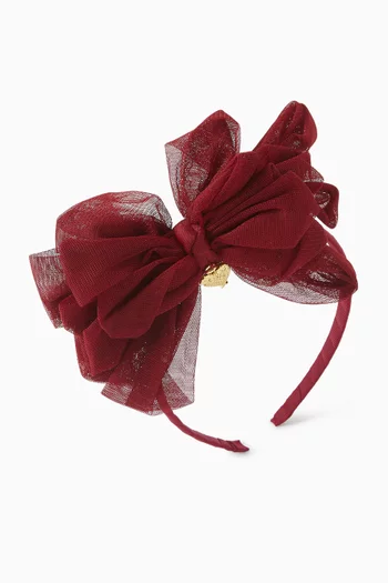 Gladys Headband in Tulle