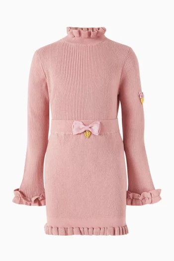Elma Turtleneck Top in Cotton-knit