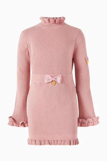 Elma Turtleneck Top in Cotton-knit