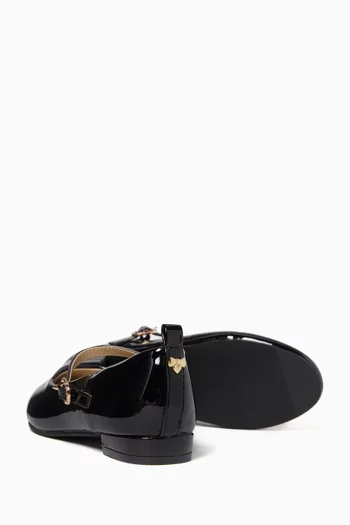 Esme Patent Ballerinas