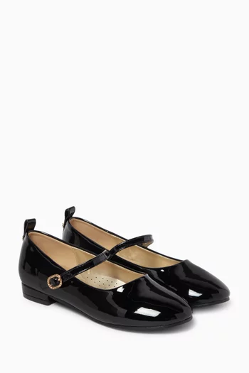 Esme Patent Ballerinas