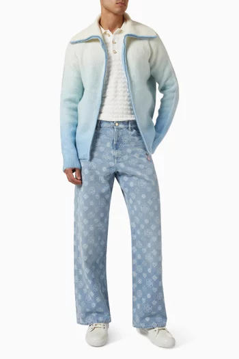 Relaxed-fit Monogram Jeans in Denim