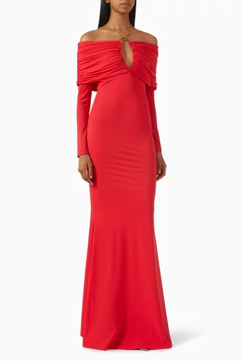 فستان ميريل طويل