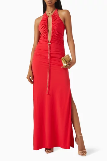 فستان هيزل طويل