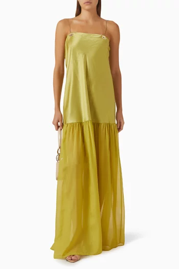 فستان ميلودي طويل