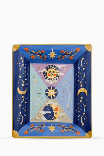 L`Astrologia Tray in Porcelain