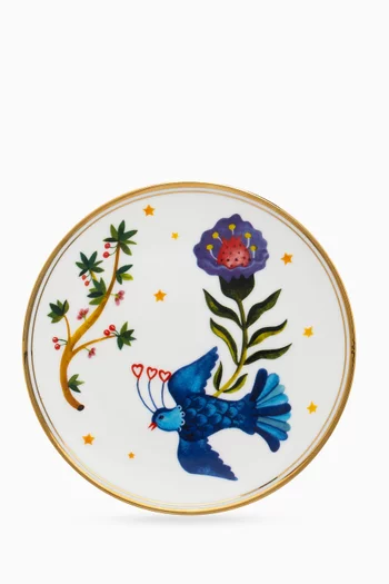 Profumo Little Bird Plate in Porcelain