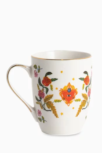 Profumo Flower Mug in Porcelain