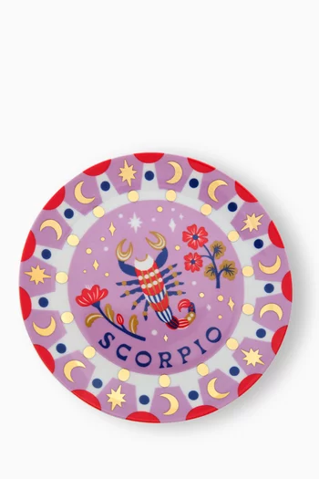 Scorpio Little Plate in Porcelain