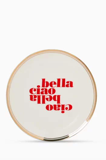 Profumo Floreal Plate in Porcelain