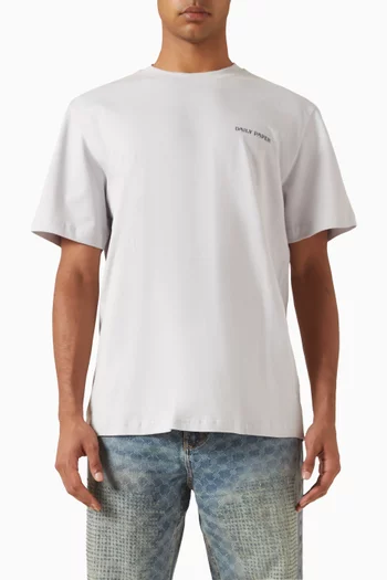 Matchstick Shield T-shirt in Cotton