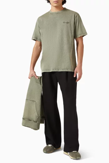 تي شيرت دياس بلون باهت قطن