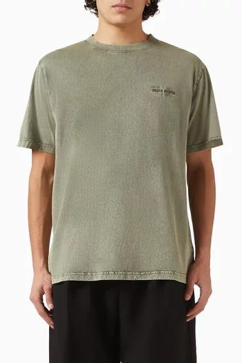 تي شيرت دياس بلون باهت قطن