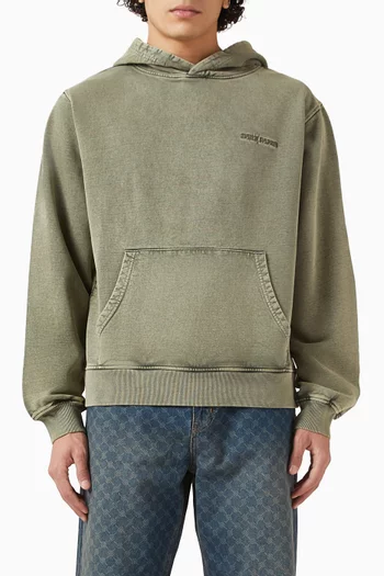 كنزة بغطاء رأس دياس صوف بلون باهت