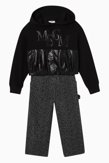 بنطال مطاطي قطن دينم