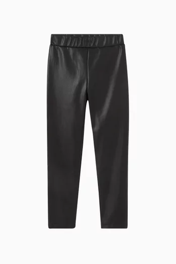 Leggings in Faux Leather