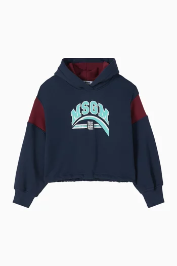 Logo Hoodie in Cotton