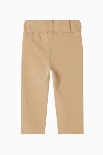 Joek Bear Print Pants in Organic Cotton