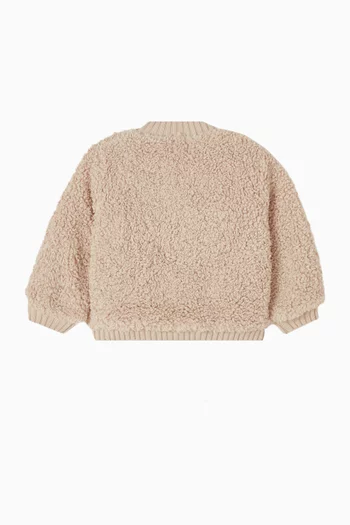 كارديغان أولان قماش تيدي ناعم