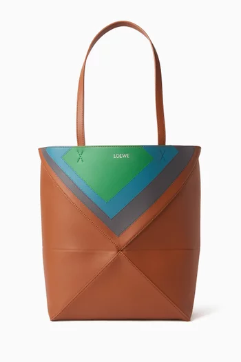 Medium Puzzle Fold Tote Bag in Calfskin