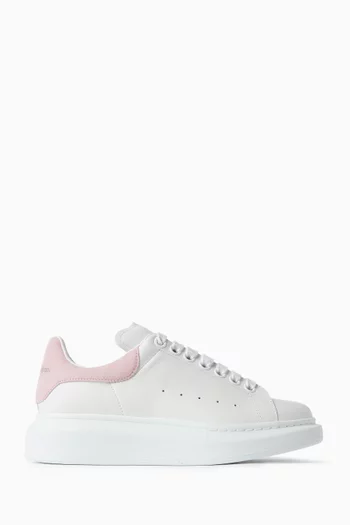 Oversized Sneakers in Calf Leather